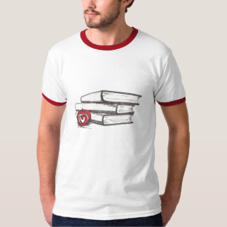 Camiseta Libros + Un personalizable de Apple el |