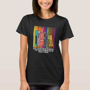 Camiseta Libros Vintage Abibliofobia Definición Bookworm Re
