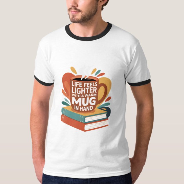 Camiseta Libros y breves tonterías (Anverso)