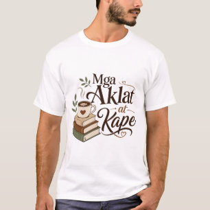 Camiseta Libros y Café