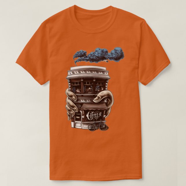 Camiseta Libros Y Café, Perros Y Juez Social (Diseño del anverso)