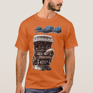 Camiseta Libros Y Café, Perros Y Juez Social