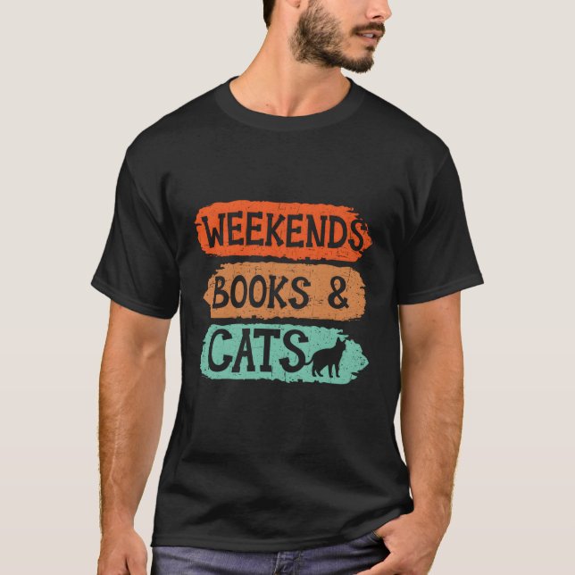 Camiseta Libros Y Gatos Kitty Bookworm Bookaholic (Anverso)