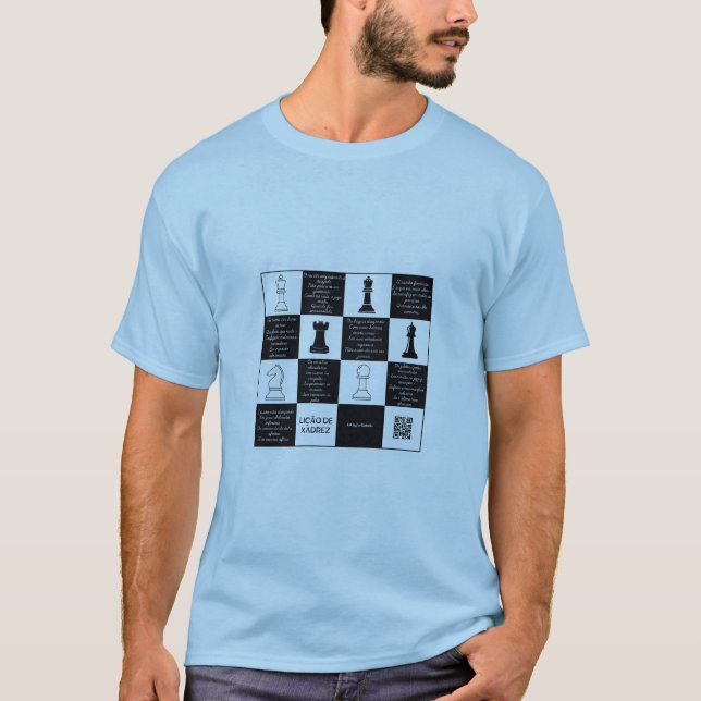 Camiseta Lição de Xadrez FB (Anverso)