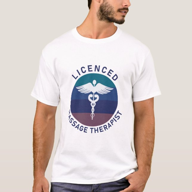 Camiseta Licenced Massage Therapist (Anverso)
