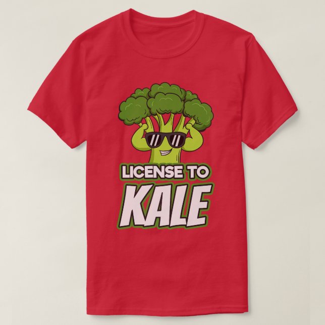 Camiseta Licencia Basada En La Planta Vegetariana Vegetaria (Diseño del anverso)