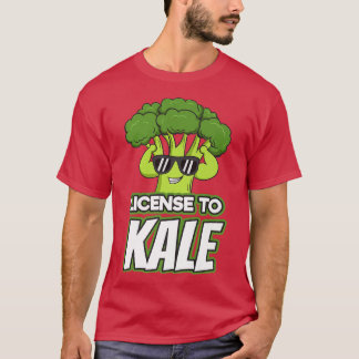 Camiseta Licencia Basada En La Planta Vegetariana Vegetaria