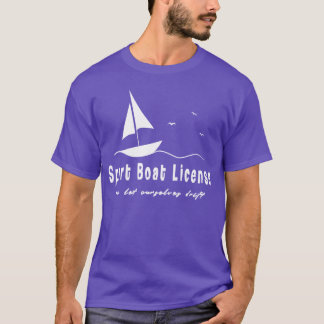 Camiseta licencia de barco deportivo a la deriva amigo vint