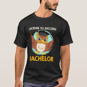 Camiseta Licencia de Licenciado para tener Éxito Licenciado
