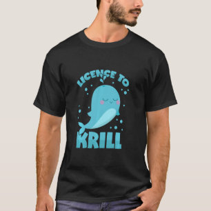 Camiseta Licencia de píun de ballena a Krill Long Sleeve