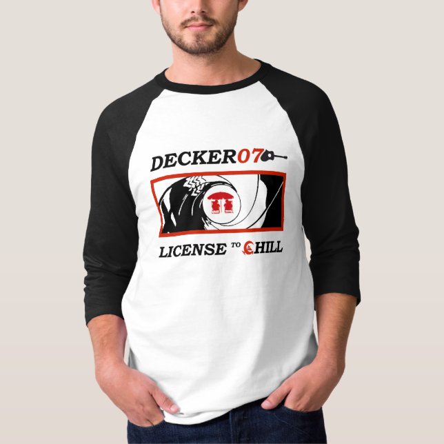 Camiseta Licencia de Reunión de Decker de 2007 para matar (Anverso)