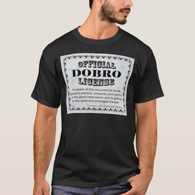 Camiseta Licencia Dobro (Anverso)