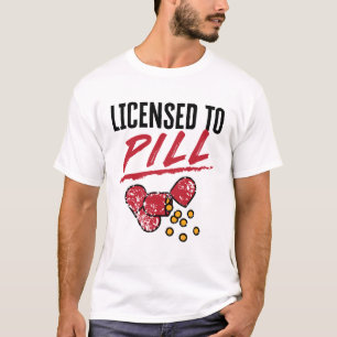 Camiseta Licencia para graduar en farmacia