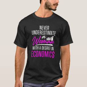 Camiseta Licenciada en Economía de Economía Empresarial de 
