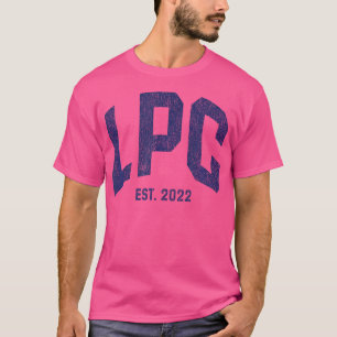 Camiseta Licenciado Consejero Profesional Lpc Graduación 20