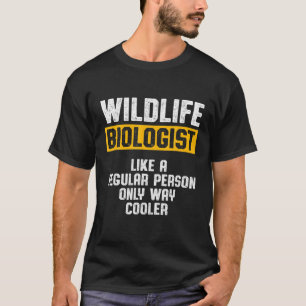 Camiseta Licenciado en Biología de Vida Silvestre