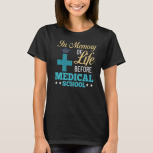 Camiseta Licenciado en Educación Med por Médica de Facultad