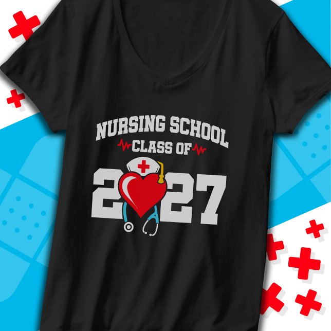 Camiseta Licenciado en enfermería 2027 (Subido por el creador)