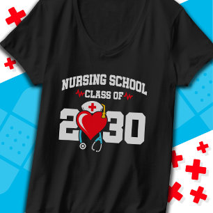 Camiseta Licenciado en enfermería 2030