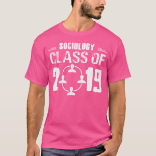 Camiseta Licenciado en Sociología 2019 Graduación en Sociol