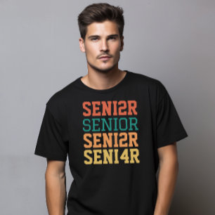 Camiseta Licenciado en tipografía moderna, Senior 2024