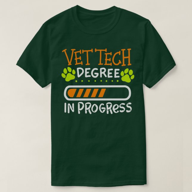 Camiseta Licenciatura En Tecnología En Curso En Tecnología  (Diseño del anverso)