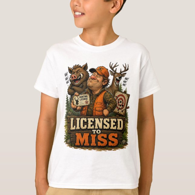 Camiseta Licensed To Miss (Anverso)