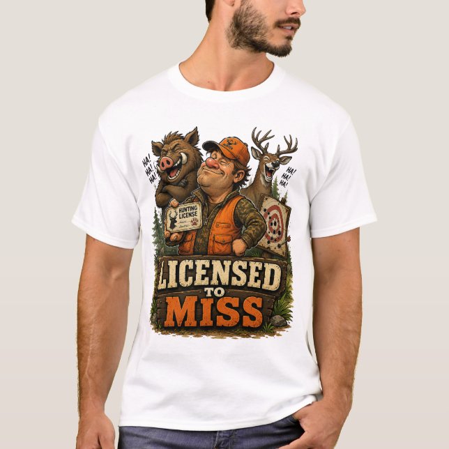 Camiseta Licensed To Miss (Anverso)
