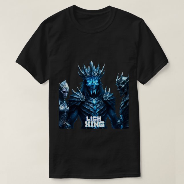 Camiseta lich king (Diseño del anverso)
