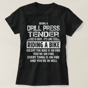 Camiseta Licitación de prensa de Drill