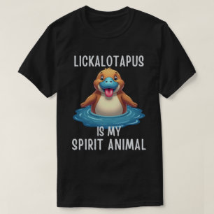 Camiseta Lickalotopus Divertido es Mi Animal Espiritual Div