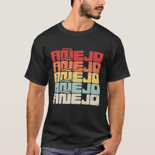 Camiseta Licor de Barman Retro Vintage Tequila Anejo Premi