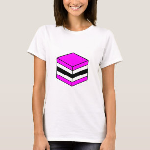 Camiseta Licorice de todo tipo - Magenta, blanco y negro 02