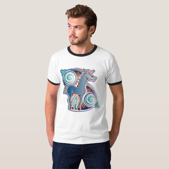 Camiseta Licorne celtique (Anverso completo)