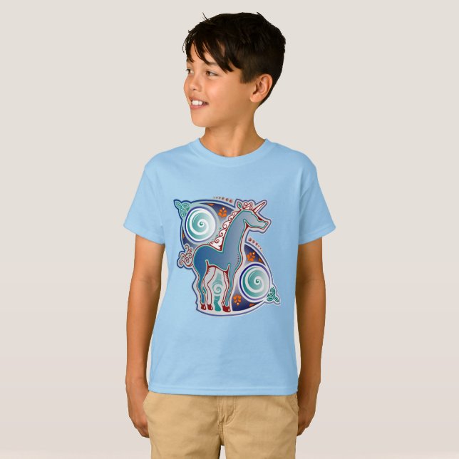 Camiseta Licorne celtique (Anverso completo)