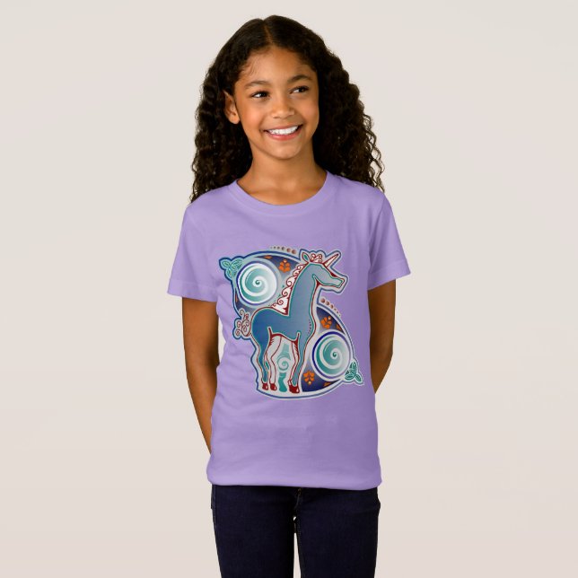 Camiseta Licorne celtique (Anverso completo)