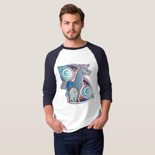 Camiseta Licorne celtique (Anverso completo)