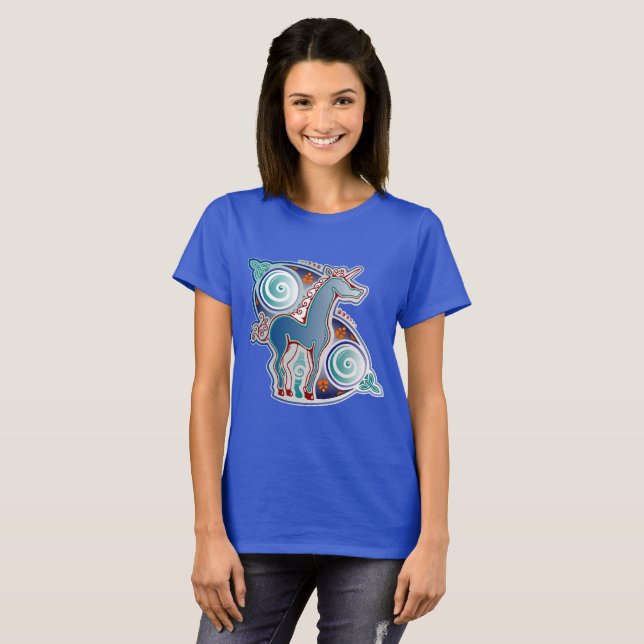 Camiseta Licorne celtique (Anverso completo)