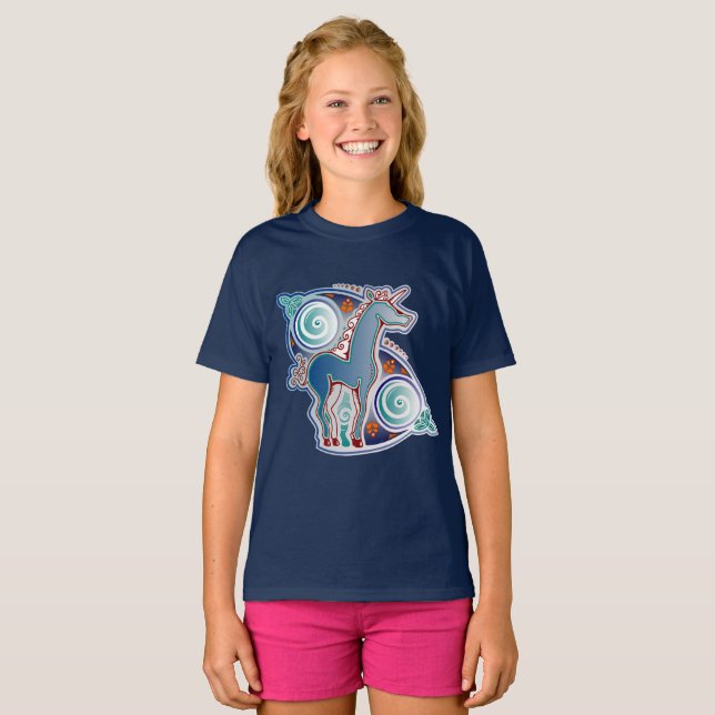 Camiseta Licorne celtique (Anverso completo)