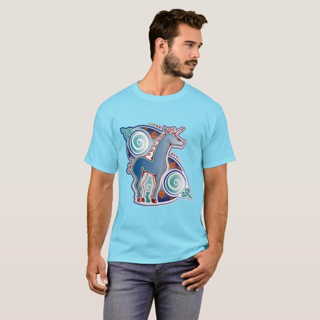 Camiseta Licorne celtique (Anverso completo)