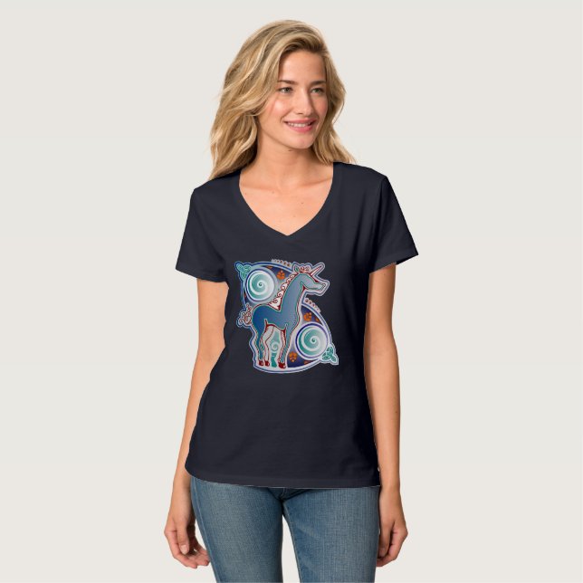Camiseta Licorne celtique (Anverso completo)