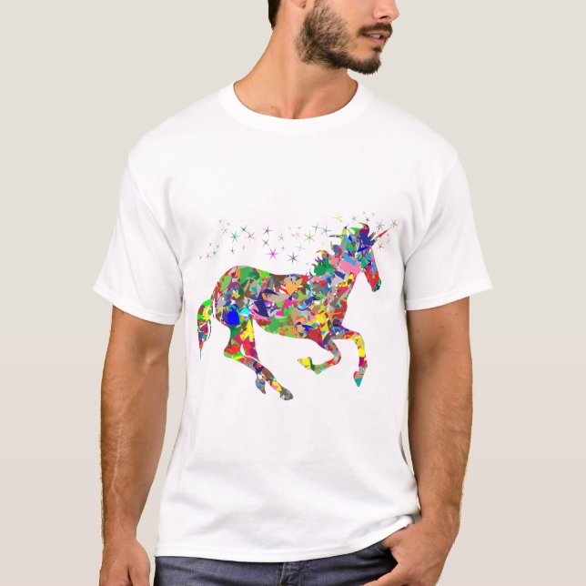 Camiseta Licorne Rainbow (Anverso)