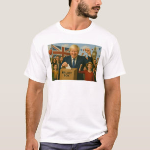 Camiseta Líder británico vota históricamente