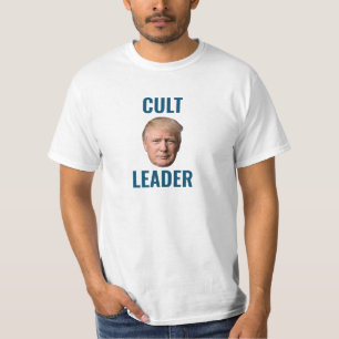 CAMISETA "LÍDER CULT" B/W "TRUMPTARIOS: ¡ESTÁS EN UN CULTO!