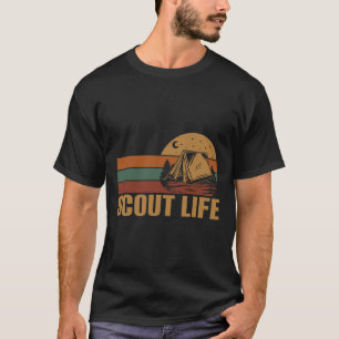 Camiseta Líder de Camping de Scout Life Senderismo Explorac
