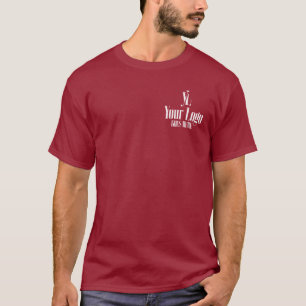 Camiseta Líder de equipo de logo en bolsillo de pecho en la