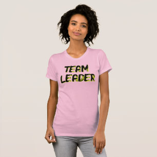 Camiseta LÍDER DE EQUIPO - (delante Y detrás)