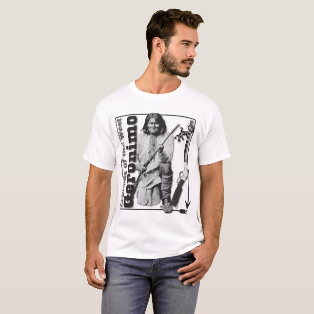 Camiseta Líder de Geronimo Bedonkohe Apache (Anverso completo)