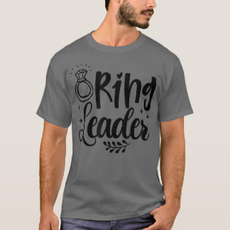 Camiseta Líder de la banda Novia divertida Fiesta de desped