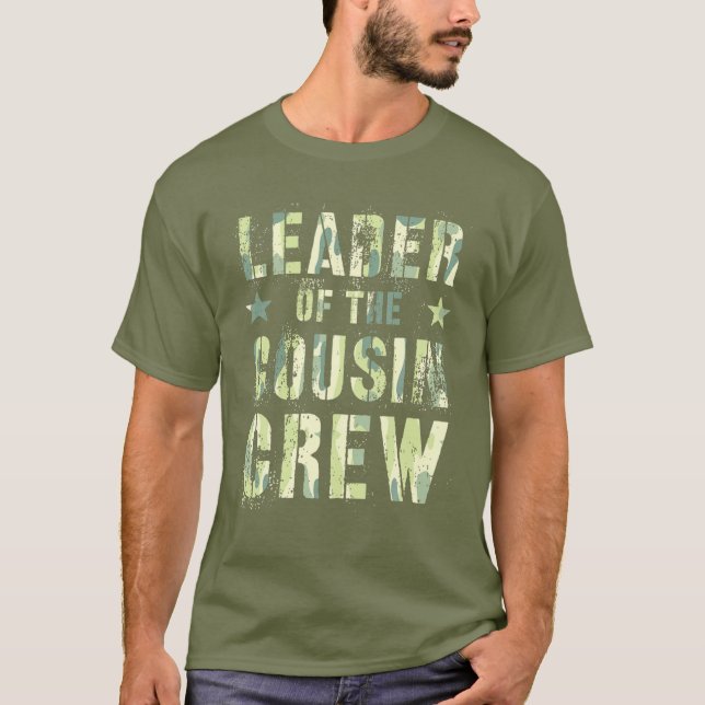 Camiseta LÍDER De La CRONTERA De La Cura, Cómico Camo Summe (Anverso)